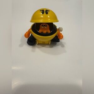 Vintage PAC-MAN Wind Up Walking Toy Video Game Figures by Tomy